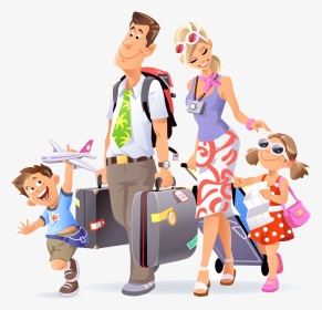Clipart Travel With Family, HD Png Download, Transparent PNG