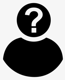 Question Mark Person Icon, HD Png Download, Transparent PNG