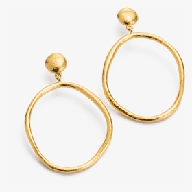 Golden Light Earrings 18k Gold Plated - Earrings, HD Png Download, Transparent PNG