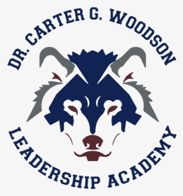 Wolf-logo - Carter G Woodson Leadership Academy, HD Png Download, Transparent PNG