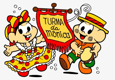 Imagem Turma Da Monica No Carnaval - Carnaval Turma Da Mônica, HD Png Download, Transparent PNG
