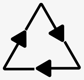 Recycle Triangle - Triangle Recycle Icon, HD Png Download, Transparent PNG