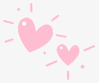 Cute Heartstickers Stickers Freetoedit - Kawaii Cute Heart Transparent, HD Png Download, Transparent PNG