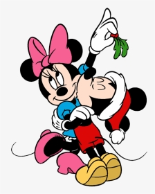 Minnie Mouse And Mickey Christmas, HD Png Download, Transparent PNG