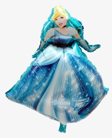 Balon Foil Cinderella - Barbie, HD Png Download, Transparent PNG