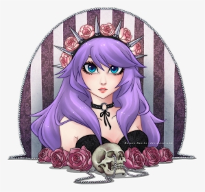 Anime Goth Art, HD Png Download, Transparent PNG