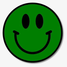 Smiley Face Png Green, Transparent Png, Transparent PNG