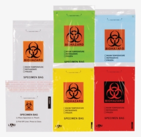 Labshield® Adhesive-seal Biohazard Bags, HD Png Download, Transparent PNG