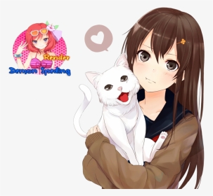 Anime Render Girl Transparent, HD Png Download, Transparent PNG