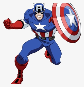 Superhero Clipart Free Ba Superhero Clipart Clipart - Avengers Captain America Dessin, HD Png Download, Transparent PNG