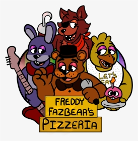 “freddy Fazbear’s 80s Logo, Including Foxy As Their - Freddy Fazbear's Pizzeria Simulator, HD Png Download, Transparent PNG