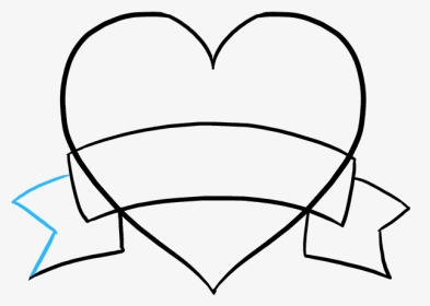 How To Draw Mother S Day Heart - Mothers Day Heart Drawing, HD Png Download, Transparent PNG