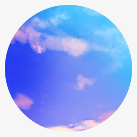 #sky #clouds #webtoon #circle #circlebackground #background - Circle, HD Png Download, Transparent PNG