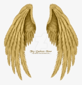 Pin By Missmahsa On Wings In 2019 - Golden Angel Wings Png, Transparent Png, Transparent PNG