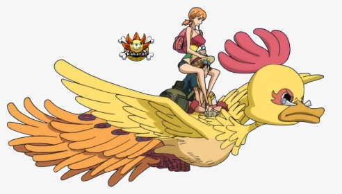 Luffy Transparent Nami - One Piece Strong World Nami Et Luffy, HD Png Download, Transparent PNG