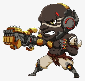 Overwatch Doomfist Cute Spray, HD Png Download, Transparent PNG
