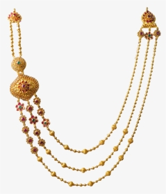 Polka Design Layer Necklace - Png Jewellers Rani Haar Designs, Transparent Png, Transparent PNG