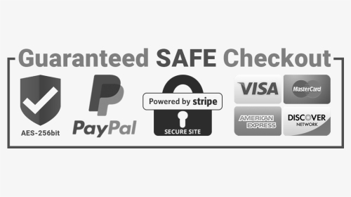 Safe Secure Checkout Black, HD Png Download, Transparent PNG