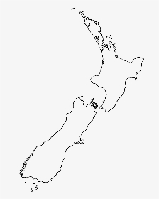 Blank Map Of Australia And New Zealand 11 Blank Map - New Zealand Map Joke, HD Png Download, Transparent PNG