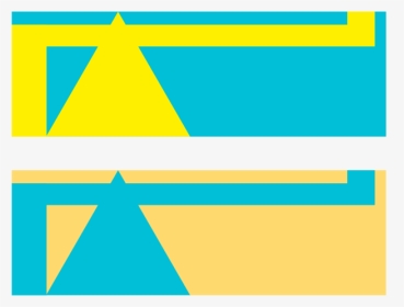 Design Banner Ribbon Png - Triangle, Transparent Png, Transparent PNG