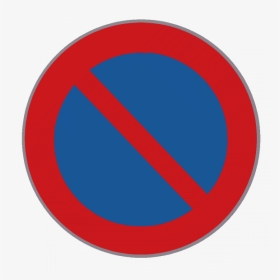 Blue And Red Road Signs, HD Png Download, Transparent PNG