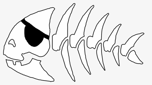Svg Stock File Pirate Wikimedia Commons - Piratefish Drawing, HD Png Download, Transparent PNG