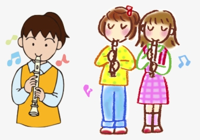 Play The Recorder Clipart, HD Png Download, Transparent PNG