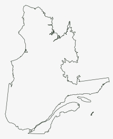 Outline Map Of Quebec, HD Png Download, Transparent PNG