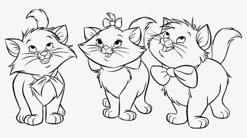 Aristocats Coloring Pages, HD Png Download, Transparent PNG