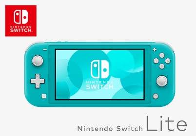 Nintendo Switch Lite Blue - Nintendo Switch Lite Turquoise, HD Png Download, Transparent PNG
