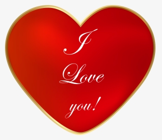 I Love You Heart Clip Art Png Image - Love, Transparent Png, Transparent PNG