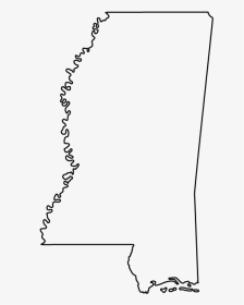 Transparent Mississippi State Outline, HD Png Download, Transparent PNG