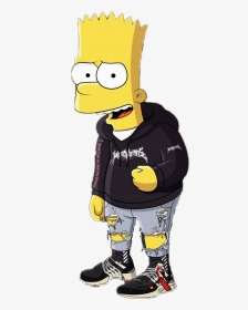 Bart Simpson Hypebeast Transparent, HD Png Download, Transparent PNG