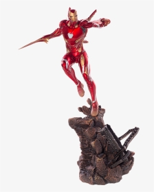 Iron Man Iron Studios Statue, HD Png Download, Transparent PNG