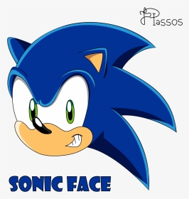 Sonic The Hedgehog Face Sonic X By Tails - Sonic And Tails Face, HD Png Download, Transparent PNG
