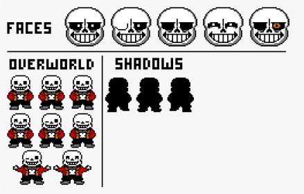 Undertale In Game Sprites Transparent PNG - 900x901 - Free Download on  NicePNG