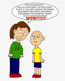 Caillou Gets Grounded Drawing, HD Png Download, Transparent PNG