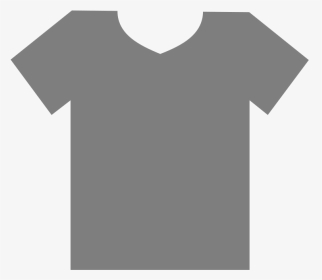 Shirt Outline Clip Art Download - Clipart Grey Shirt Transparent Background, HD Png Download, Transparent PNG