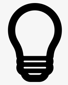 Lightbulb - Bombilla Icon Vector, HD Png Download, Transparent PNG