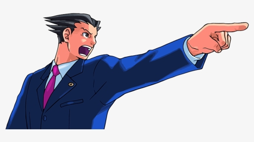 Image For Founder &amp - Phoenix Wright Objection Pose, HD Png Download, Transparent PNG