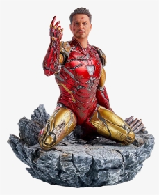 Iron Man Mark Lxxxv Deluxe 1/10th Scale Statue - Iron Studios Iron Man Endgame, HD Png Download, Transparent PNG