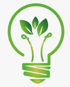 Light Bulb Clipart Eco - Logo Eco Friendly Icon, HD Png Download, Transparent PNG