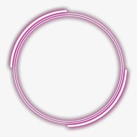 #pink #blue #flot #hole #daire #mavi #neon #circle - Circle, HD Png Download, Transparent PNG