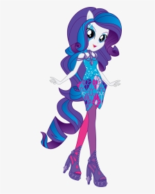 My Little Pony Rarity Rainbow Rocks, HD Png Download, Transparent PNG