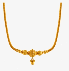 Chandra Jewellers 22k Yellow Gold Neckless - Pc Chandra Jewellers Necklace Collection With Price, HD Png Download, Transparent PNG