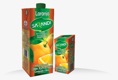 Suco Sarandi Caixa 1l, HD Png Download, Transparent PNG