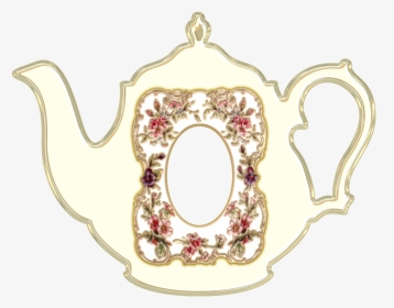 Clipart Transparent Frame By Victorian Lady - Tea Pot Frame Png, Png Download, Transparent PNG