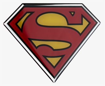 Superman Logo Classic Lensed Emblem - Logo Super Man, HD Png Download, Transparent PNG