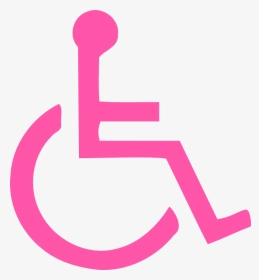 Light Handicapped Symbol Clip - Wheelchair Clipart, HD Png Download, Transparent PNG