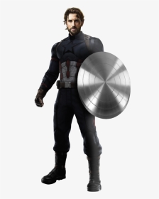 Captain America Avengers Infinity War Png By Luana-pngs - Captain America Civil War Captain America Png, Transparent Png, Transparent PNG